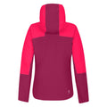 Beerenrot-Neon-Pink - Back - Dare 2B - "Mountain Series" Jacke, wasserfest für Damen