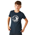 Marineblau - Lifestyle - Regatta - "Bosley VII" T-Shirt für Kinder