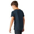 Marineblau - Pack Shot - Regatta - "Bosley VII" T-Shirt für Kinder