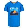 Dunkelblau - Front - Regatta - "Bosley VII" T-Shirt für Kinder