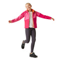 Flamingo-Rosa-Pinker Trank - Lifestyle - Regatta - "Acidity VII" Softshelljacke für Kinder