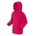 Pinker Trank - Side - Regatta - "Fayley" Fleecejacke mit Kapuze für Kinder