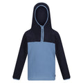 Marineblau-Kronenblau - Front - Regatta - "Fayley" Fleecejacke mit Kapuze für Kinder