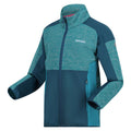 Tahoeblau-Leuchtend Blau - Side - Regatta - "Highton III" Fleecejacke für Kinder