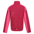 Flamingo-Rosa - Back - Regatta - "Highton III" Fleecejacke für Kinder