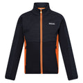 Marineblau-Persimmon - Front - Regatta - "Highton III" Fleecejacke für Kinder