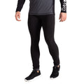 Schwarz - Front - Dare 2B - "Exchange III" Leggins mit Grundschicht für Herren