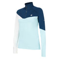 Dunkel-Jeansblau-Wasser Blau - Side - Dare 2B - "Ice II" Midlayer für Damen