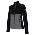 Schwarz-Anthrazit meliert - Side - Dare 2B - "Thriving" Fleecejacke für Damen