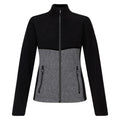 Schwarz-Anthrazit meliert - Front - Dare 2B - "Thriving" Fleecejacke für Damen