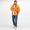 Hellorange-Dunkelgrau - Pack Shot - Regatta Dover Jacke mit Thermo-Guard-Isolierung, wasserdicht, winddicht