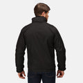 Schwarz-Aschgrau - Back - Regatta Dover Jacke mit Thermo-Guard-Isolierung, wasserdicht, winddicht