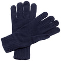 Marineblau - Back - Regatta Unisex Strick Winterhandschuhe