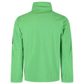 Neongrün-Dunkelgrau - Back - Regatta Standout Herren Arcola Softshell-Jacke, 3-lagig, wasserdicht, atmungsaktiv