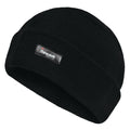 Schwarz - Side - Regatta Herren Thinsulate Thermo Wintermütze