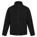 Schwarz - Front - Regatta Herren Thor 300 Fleece-Jacke mit Reißverschluss