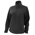 Schwarz - Side - Regatta - Jacke Durchgehender Reißverschluss für Damen