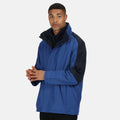 Königsblau-Marineblau - Back - Regatta Herren Defender III 3-in-1 Jacke, wasserdicht, winddicht