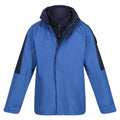 Königsblau-Marineblau - Close up - Regatta Herren Defender III 3-in-1 Jacke, wasserdicht, winddicht