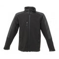 Schwarz-Schwarz - Front - Regatta Herren Hydroforce Softshell-Jacke, 3-lagig, wasserdicht, atmungsaktiv