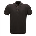 Schwarz - Front - Regatta Professionell 65-35 Herren Klassik Poloshirt