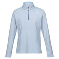 Kronenblau - Front - Regatta Great Outdoors Damen Fleece-Top Montes mit 1-4-Reißverschluss