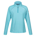 Tahoeblau - Front - Regatta Great Outdoors Damen Fleece-Top Montes mit 1-4-Reißverschluss