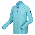 Tahoeblau - Side - Regatta Great Outdoors Damen Fleece-Top Montes mit 1-4-Reißverschluss