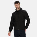 Schwarz - Back - Regatta Classic Herren Softshell Jacke