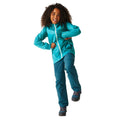 Tahoeblau - Side - Regatta Great Outdoors Kinder Pack It Jacke III, wasserfest