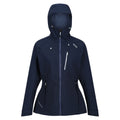 Marineblau - Front - Regatta Damen Shelljacke Birchdale, wasserfest