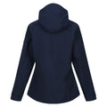 Marineblau - Side - Regatta Damen Shelljacke Birchdale, wasserfest