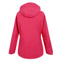 Pinker Trank-Weiß - Back - Regatta Damen Shelljacke Birchdale, wasserfest