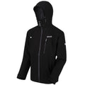 Schwarz-Magnet - Back - Regatta Herren Jacke Birchdale mit Kapuze, wasserfest