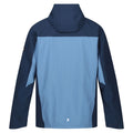 Kronenblau-Dunkel-Jeansblau - Back - Regatta Herren Jacke Birchdale mit Kapuze, wasserfest