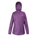 Abendlicht Violett - Front - Regatta - "Pack It III" Jacke, wasserfest für Damen