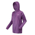 Abendlicht Violett - Side - Regatta - "Pack It III" Jacke, wasserfest für Damen