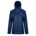 Blau - Front - Regatta - "Pack It III" Jacke, wasserfest für Damen