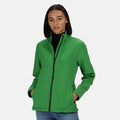 Neongrün-Schwarz - Back - Regatta - "Ablaze" Softshelljacke Zum Bedrucken für Damen