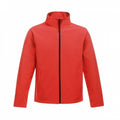 Rot-Schwarz - Front - Regatta - "Ablaze" Softshelljacke Zum Bedrucken für Damen