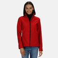 Rot-Schwarz - Back - Regatta - "Ablaze" Softshelljacke Zum Bedrucken für Damen