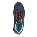 Navy-Koralle - Pack Shot - Regatta Kinder Wanderschuhe Holcombe Low