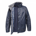 Blaugrau - Front - Regatta Herren Jacke Benson III mit Kapuze