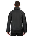 Dunkelgrau-Schwarz - Back - Regatta Herren Shelljacke, wasserdicht