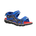 Blau-Rot - Front - Regatta Kinder Kota Drift Sandale