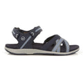 Marineblau-Himmelblau - Back - Regatta - Damen Sandalen "Santa Clara", Nubukleder