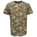 Khaki dunkel - Front - Regatta Herren T-Shirt Dense