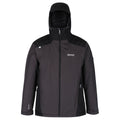 Asche-Schwarz - Front - Regatta Herren Outdoorjacke Thornridge II