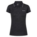 Mittelgrau - Front - Regatta - "Remex II" Poloshirt für Damen