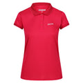 Pinker Trank unifarben - Front - Regatta - "Remex II" Poloshirt für Damen